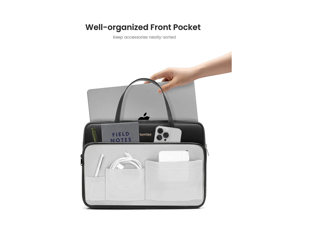 Buy Tomtoc TheHer-H22 Laptop Shoulder Bag 13-14 inch - Black in Qatar Buy Tomtoc TheHer-H22 Laptop Shoulder Bag 13-14 inch - Black in Qatar